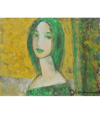 girl in green by Dina Shubin